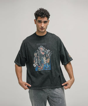 Men's Guns N Roses Oversized Tee