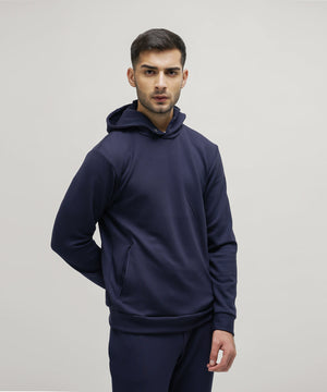 Men's LuxeStretch Mock Neck Hoodie