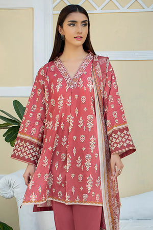 3 Piece - Luxury Printed Cambric - 8127