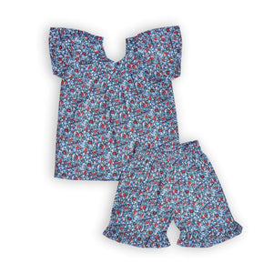 Girls Floral Matching Set