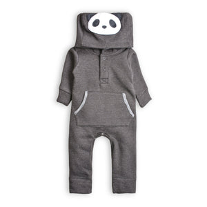 Panda Hoodie Romper