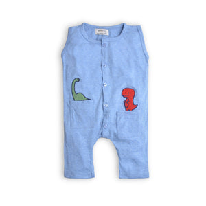 Boys Dino Emb Romper