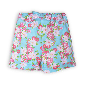 GIRLS FLORAL SHORT