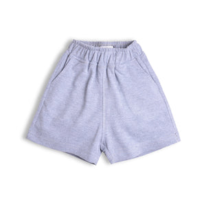 Boys Grey Pique Short