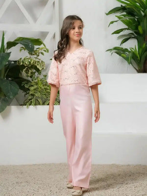 Pink & Gold Delight Jumpsuit