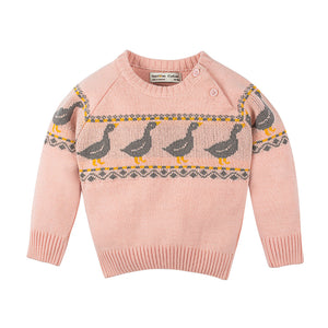 Ducks Knitted Jumper