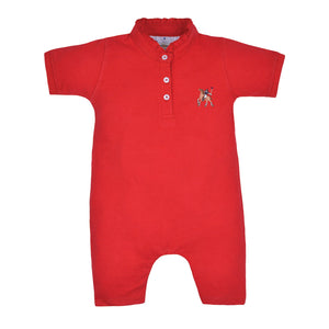 Red Polo Romper