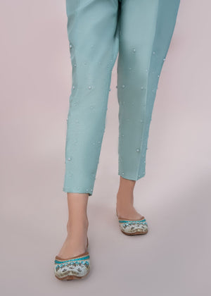 Ice Blue Pants