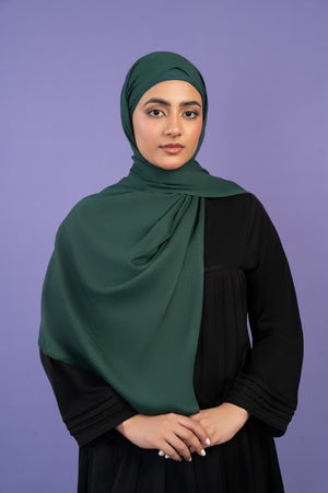 Green- Turkish Lawn Hijab
