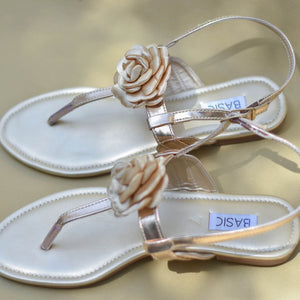 Rose Gold Sandals