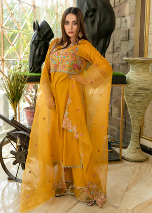 Embroidered Lawn Suit-2703