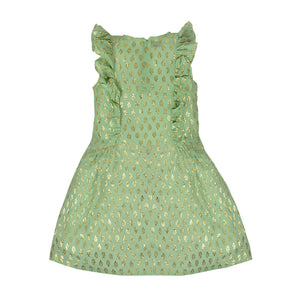 Pine Side Ruffles Dress