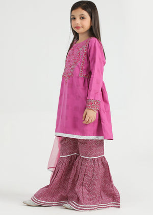 Orchid Gharara Suit