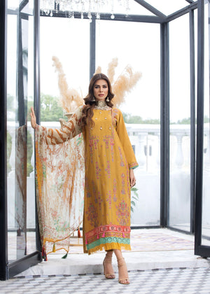 AZRA / EMBROIDERED LINEN