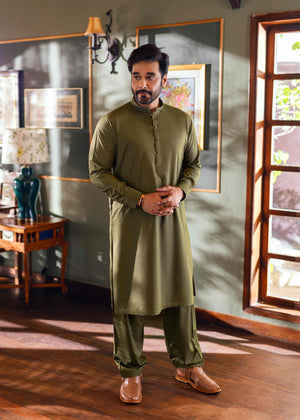 Stitched Shalwar Kameez (SPS29) Commando