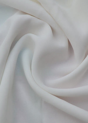 White-Chiffon Georgette