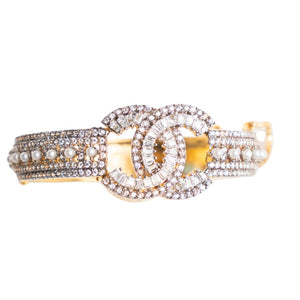 Pearl Chanel Bangle