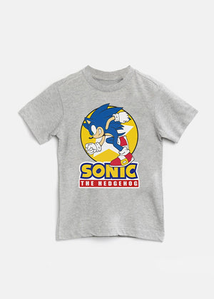 Grey Sonic the Hedgehog T-Shirt