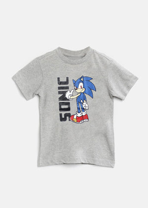 Grey SONIC T-Shirt