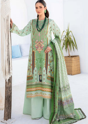 Saira Bano Embroidered Lawn - D02