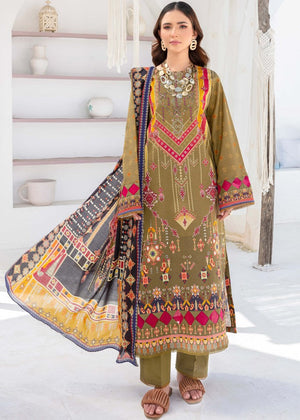 Saira Bano Embroidered Lawn - D06