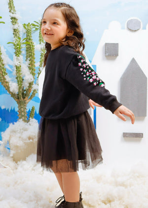 Sakura Blossom - Fleece Sweatshirt & Tutu Set