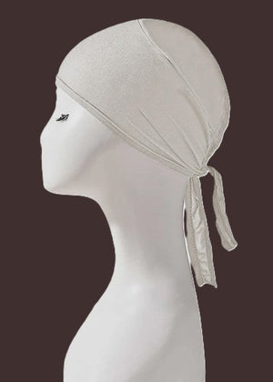 White-Hijab cap