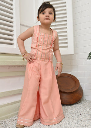 Qoas-e-Qazah-Peachy - 2 Piece Outfit