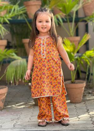 Qous e Qazah - Spring - 2 Piece Printed Suit