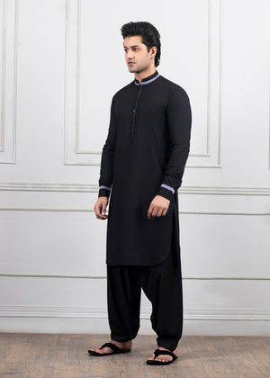 Black Shalwar Kameez