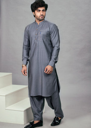 GREY KAMEEZ SHALWAR