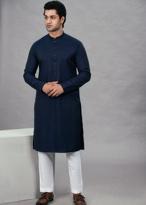 Navy Kurta