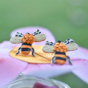 Honey Bee Earrings