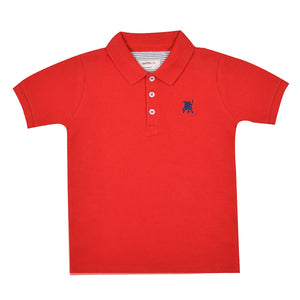 Red Pony Logo Polo