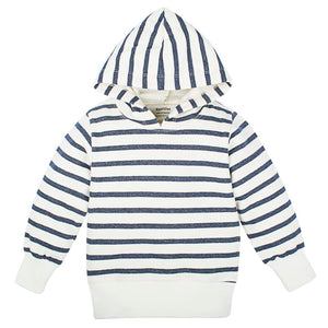 Navy Stripe Hood