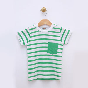 T-Shirt Stripes Green