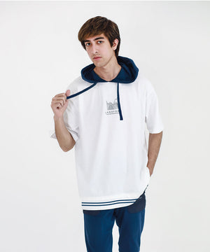 Men's Contrast Hood Tee