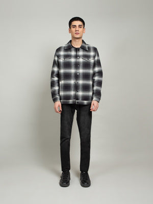 Plaid Padded Jackets - FMTJW22-021