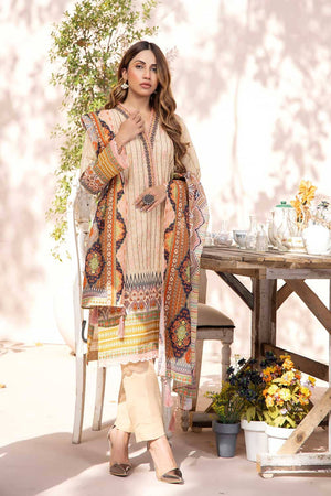 3 Pcs Unstitched Emb Khaddar Suit KKE-2212