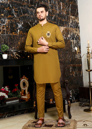 kurta trouser Khaki