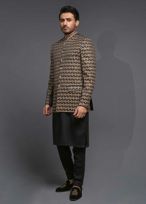 ER PC 2051 Black Gold Prince Coat