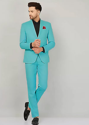 Turquoise Firozi 2piece Suit DD-01