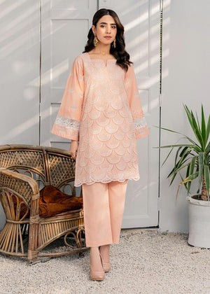 Meenakari co-ord set (peach)