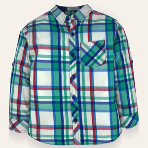 Green Check Shirt