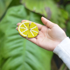 Lime Slice Earrings