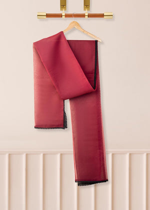 Crimson: Ombre Dupatta