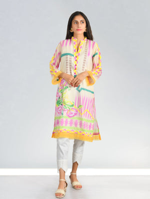 Stitched Printed Lawn Shirt DRL-582