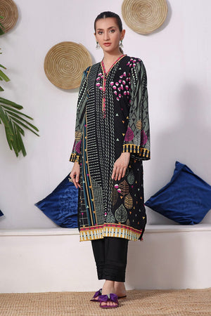 Printed Lawn Stitched Shirt DR-1918