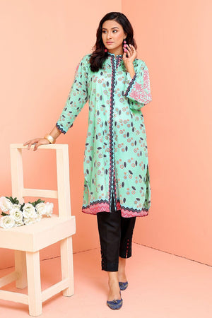 Printed Lawn Stitched Shirt DR-2132