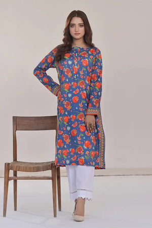 Printed Lawn Stitched Shirt DR-2551